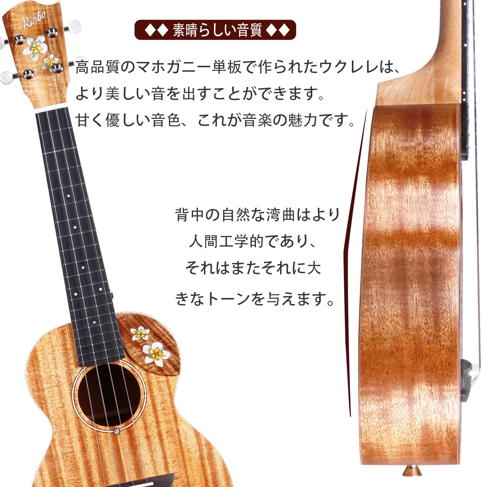 感謝価格❣️Aloha～❣️プルメリア、バラ、ウクレレ夏アレンジ❁⃘